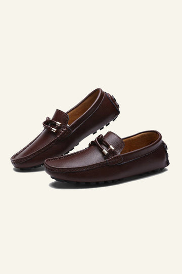 Británico Zapatos de Guisantes Para Hombre